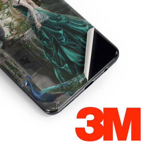 Woman with Peacocks by Nene Thomas Galaxy S10 Plus Skin