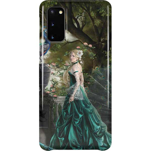 Woman with Peacocks by Nene Thomas Galaxy S20 Lite Case