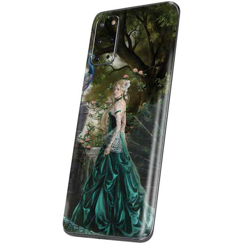 Woman with Peacocks by Nene Thomas Galaxy S20 Plus Skin