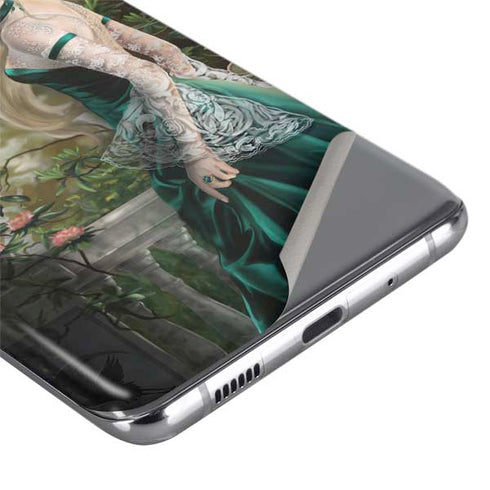 Woman with Peacocks by Nene Thomas Galaxy S20 Ultra 5G Skin