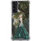 Woman with Peacocks by Nene Thomas Galaxy S21 5G Clear Case
