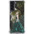 Woman with Peacocks by Nene Thomas Galaxy S21 5G Clear Case