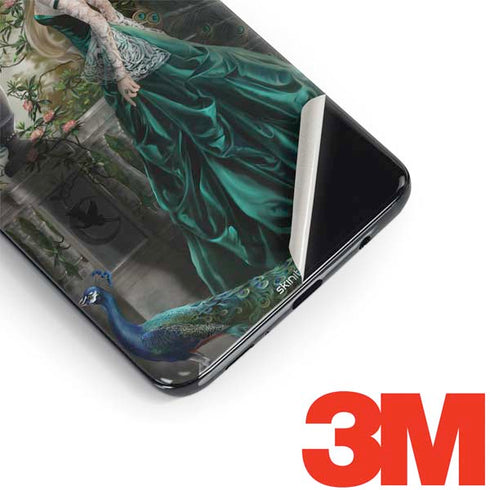 Woman with Peacocks by Nene Thomas Galaxy S9 Plus Skin