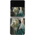 Woman with Peacocks by Nene Thomas Galaxy Z Flip4 5G Skin