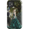 Woman with Peacocks by Nene Thomas iPhone 11 Impact Case