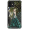 Woman with Peacocks by Nene Thomas iPhone 12 Clear Case