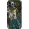 Woman with Peacocks by Nene Thomas iPhone 12 Pro Impact Case