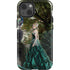 Woman with Peacocks by Nene Thomas iPhone 15 Impact Case