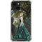 Woman with Peacocks by Nene Thomas iPhone 14 Plus Clear Case
