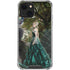 Woman with Peacocks by Nene Thomas iPhone 14 Plus Clear Case