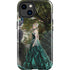 Woman with Peacocks by Nene Thomas iPhone 15 Plus Impact Case