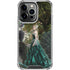 Woman with Peacocks by Nene Thomas iPhone 14 Pro Clear Case