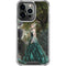 Woman with Peacocks by Nene Thomas iPhone 15 Pro Clear Case