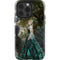 Woman with Peacocks by Nene Thomas iPhone 14 Pro Impact Case