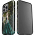 Woman with Peacocks by Nene Thomas iPhone 14 Pro Impact Case