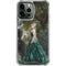 Woman with Peacocks by Nene Thomas iPhone 15 Pro Max Clear Case