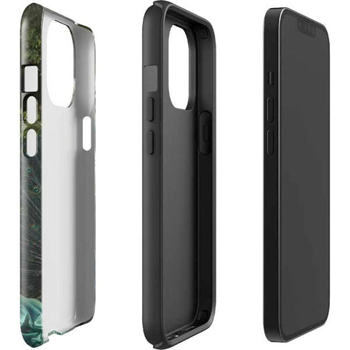 Woman with Peacocks by Nene Thomas iPhone 15 Pro Max Impact Case