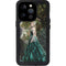 Woman with Peacocks by Nene Thomas iPhone 14 Pro Waterproof Case