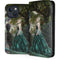 Woman with Peacocks by Nene Thomas iPhone 15 Plus Folio Case