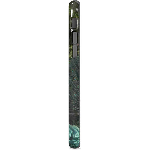 Woman with Peacocks by Nene Thomas iPhone 8 Pro Case