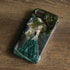 Woman with Peacocks by Nene Thomas iPhone 8 Pro Case