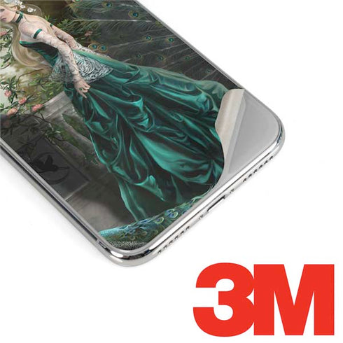 Woman with Peacocks by Nene Thomas iPhone XS Max Skin