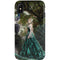 Woman with Peacocks by Nene Thomas iPhone XS Pro Case