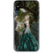 Woman with Peacocks by Nene Thomas iPhone XS Skin