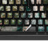 Woman with Peacocks by Nene Thomas K95 RGB PLATINUM Mechanical Gaming Keyboard Skin