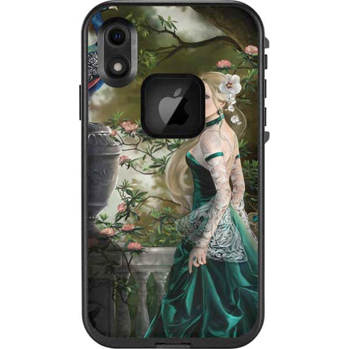 Woman with Peacocks by Nene Thomas LifeProof Fre iPhone Skin