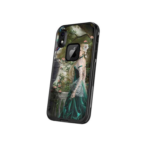 Woman with Peacocks by Nene Thomas LifeProof Fre iPhone Skin