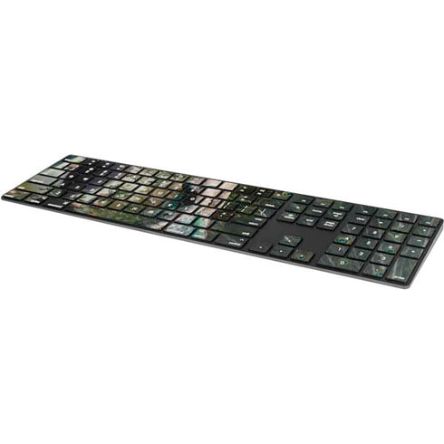 Woman with Peacocks by Nene Thomas Magic Keyboard with Numeric Keypad Skin