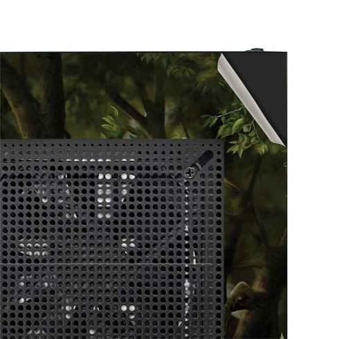 Woman with Peacocks by Nene Thomas NZXT H510 Compact ATX Mid-Tower Case Skin