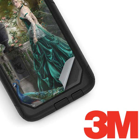 Woman with Peacocks by Nene Thomas Otterbox Commuter Galaxy Skin
