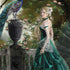 Woman with Peacocks by Nene Thomas Otterbox Commuter Galaxy Skin
