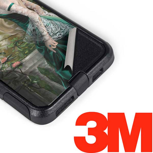 Woman with Peacocks by Nene Thomas Otterbox Commuter iPhone Skin