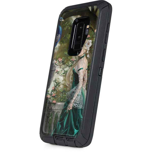 Woman with Peacocks by Nene Thomas Otterbox Defender Galaxy Skin