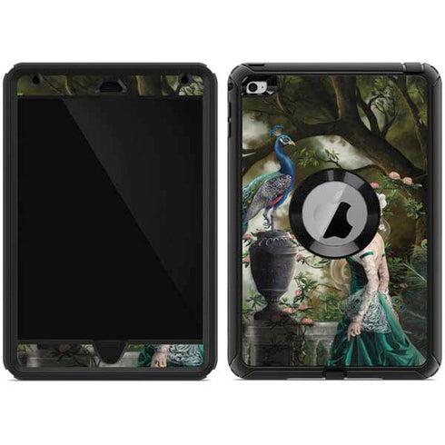 Woman with Peacocks by Nene Thomas Otterbox Defender iPad Skin