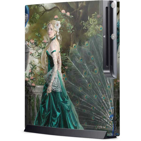 Woman with Peacocks by Nene Thomas Playstation 3 & PS3 Slim Skin