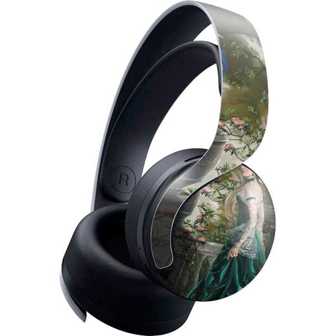 Woman with Peacocks by Nene Thomas PULSE 3D Wireless Headset for PS5 Skin
