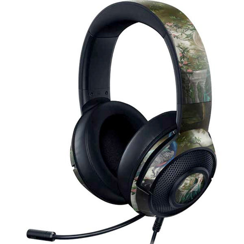 Woman with Peacocks by Nene Thomas Razer Kraken X Skin