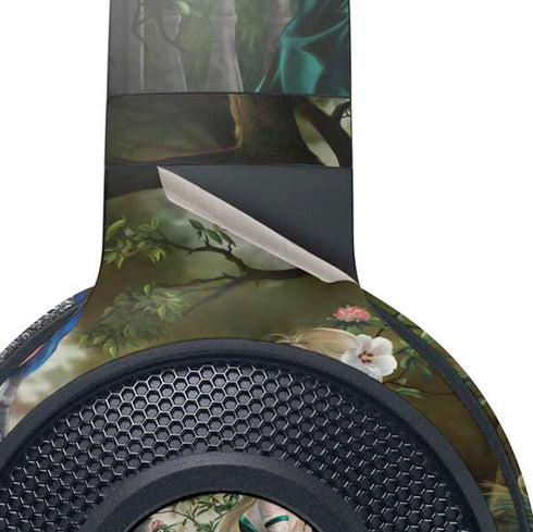 Woman with Peacocks by Nene Thomas Razer Kraken X Skin