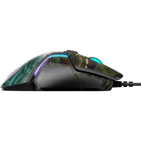 Woman with Peacocks by Nene Thomas SteelSeries Rival 600 Gaming Mouse Skin