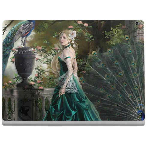 Woman with Peacocks by Nene Thomas Surface Book 2 15in Skin