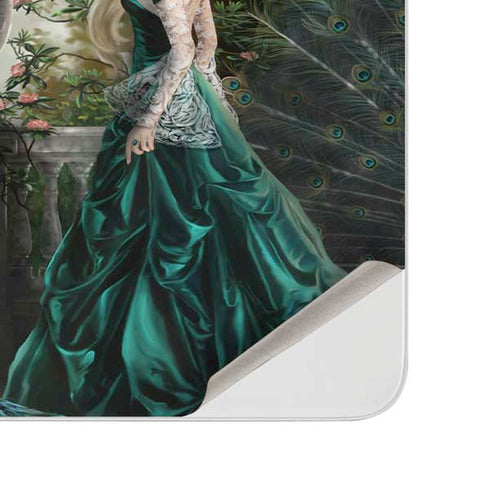 Woman with Peacocks by Nene Thomas Surface Duo Skin