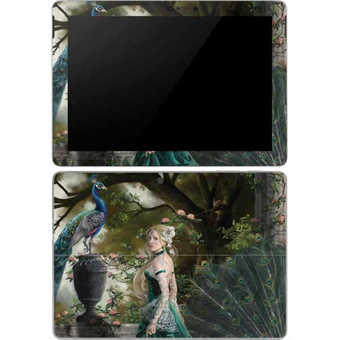 Woman with Peacocks by Nene Thomas Surface Go Skin