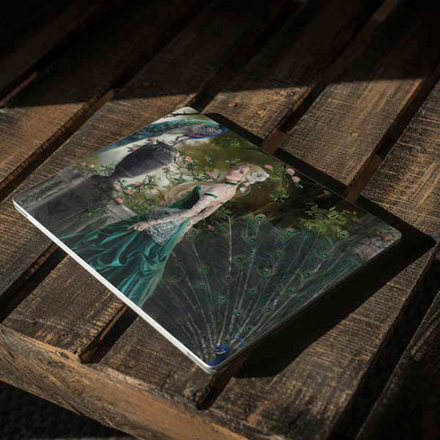 Woman with Peacocks by Nene Thomas Surface Laptop 2 Skin