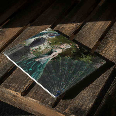 Woman with Peacocks by Nene Thomas Surface Laptop 3 13.5in Skin