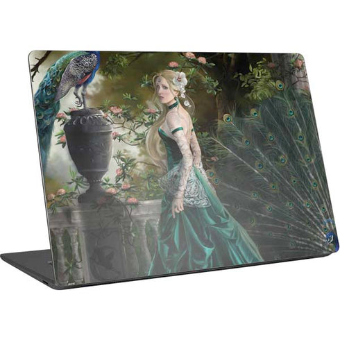 Woman with Peacocks by Nene Thomas Surface Laptop 4 15in Skin