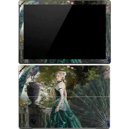 Woman with Peacocks by Nene Thomas Surface Pro 4 Skin